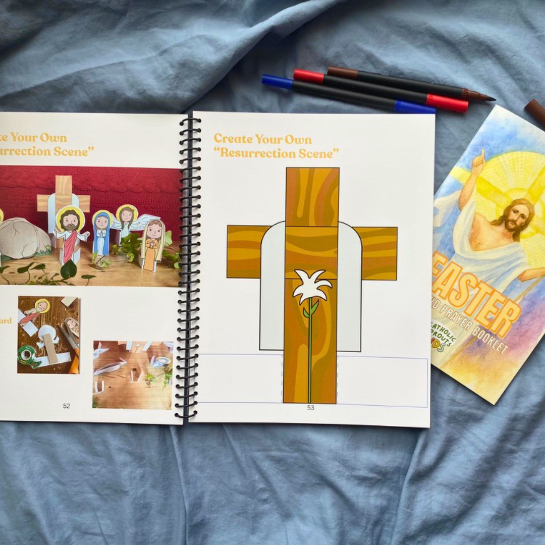 Catholic Sprouts LLC - Wholesale Religion Book - Triduum and Easter Challenge from Catholic Sprouts4