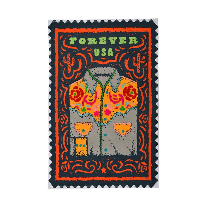 Karma Living - Vendita all'ingrosso Strofinacci - Set di 3 strofinacci Western Wear Shirt Rodeo0