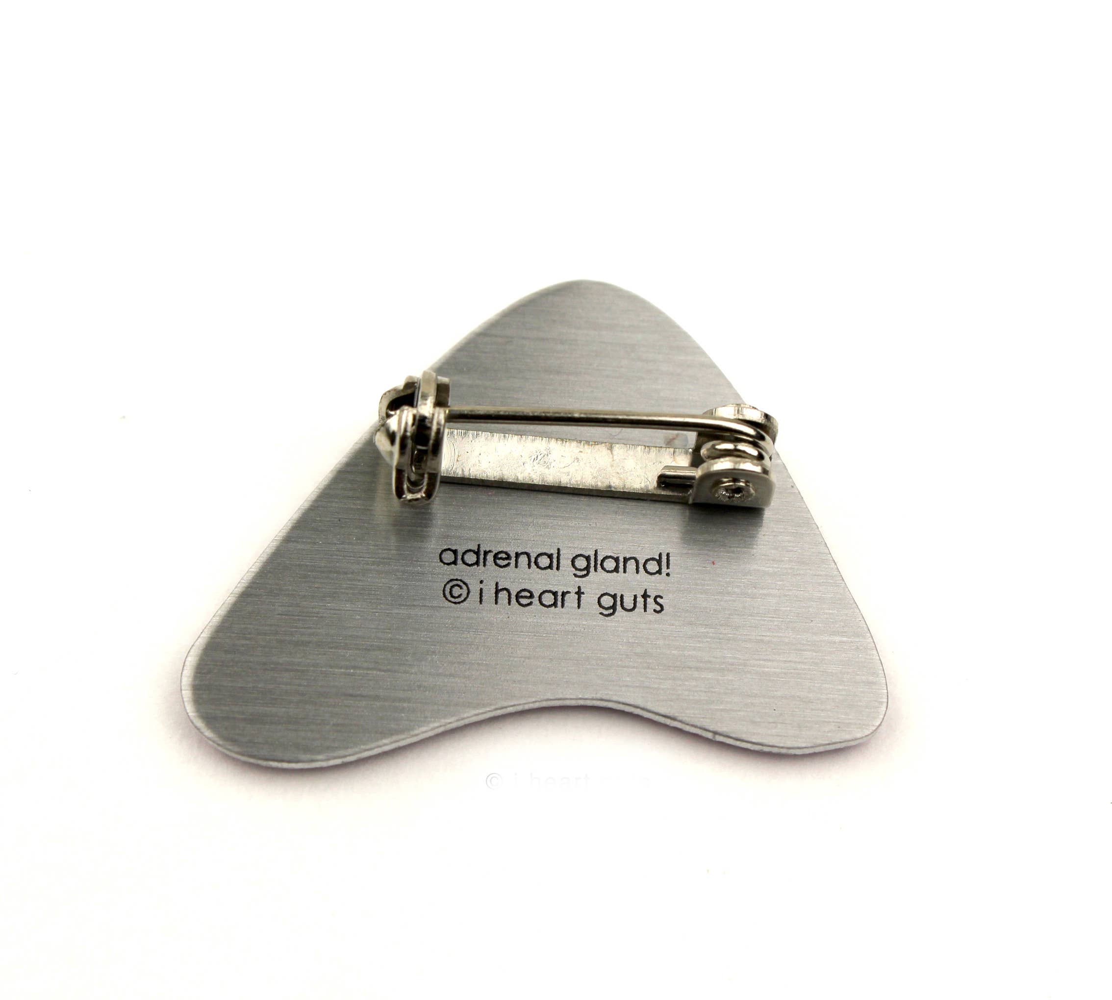 I Heart Guts | Organ Plushies Wholesale - Wholesale Lapel Pin/Button - Adrenal Gland Lapel Pin - What a Rush!3