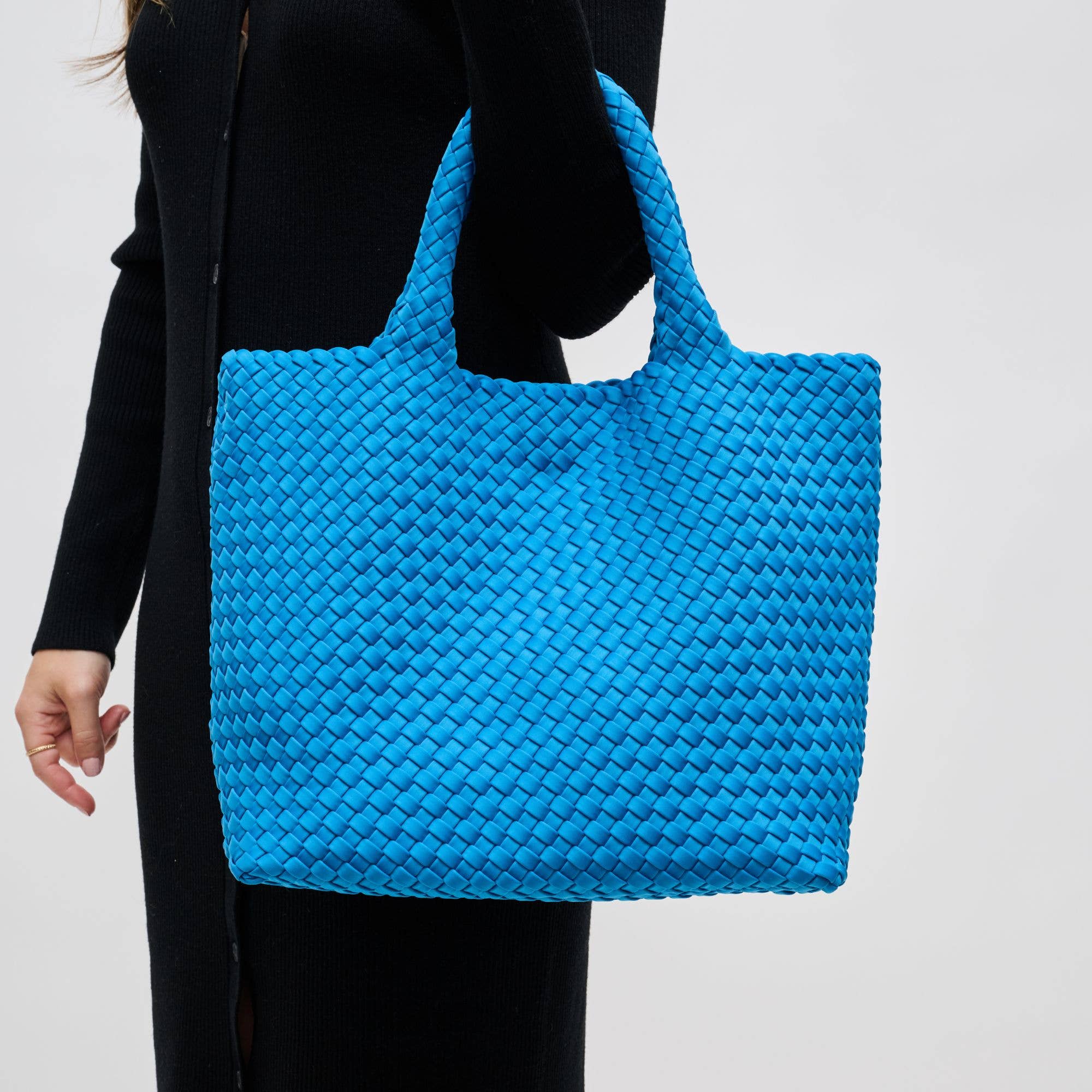 Sol and Selene - Vendita all'ingrosso Borsa tote - Donna - Borsa Media in Neoprene Intrecciato "Sky's The Limit"84