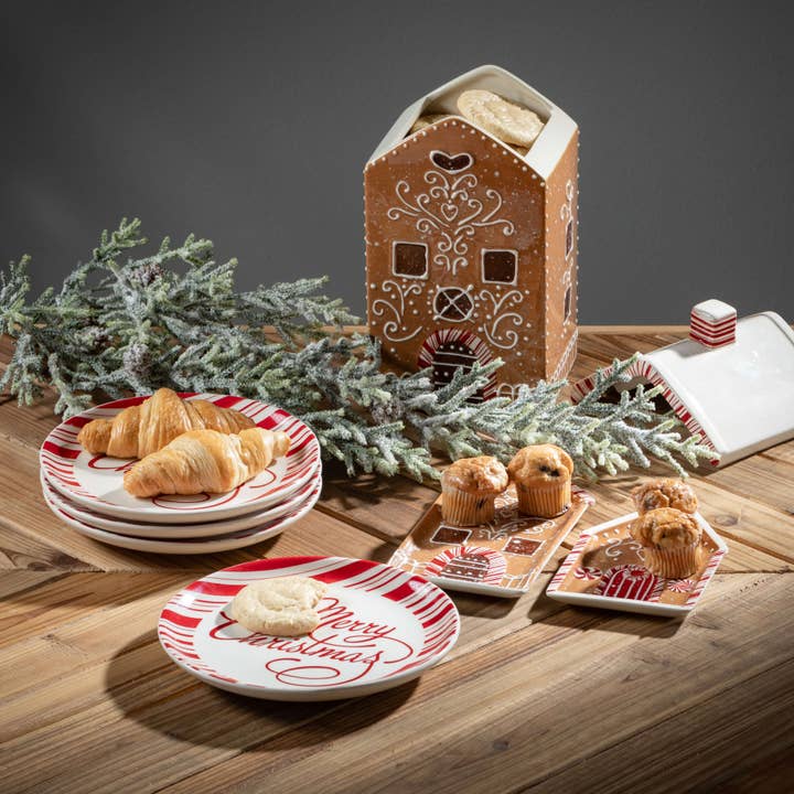 Sullivans Home Decor - Wholesale Cookie Jar - Gingerbread House Cookie Jar