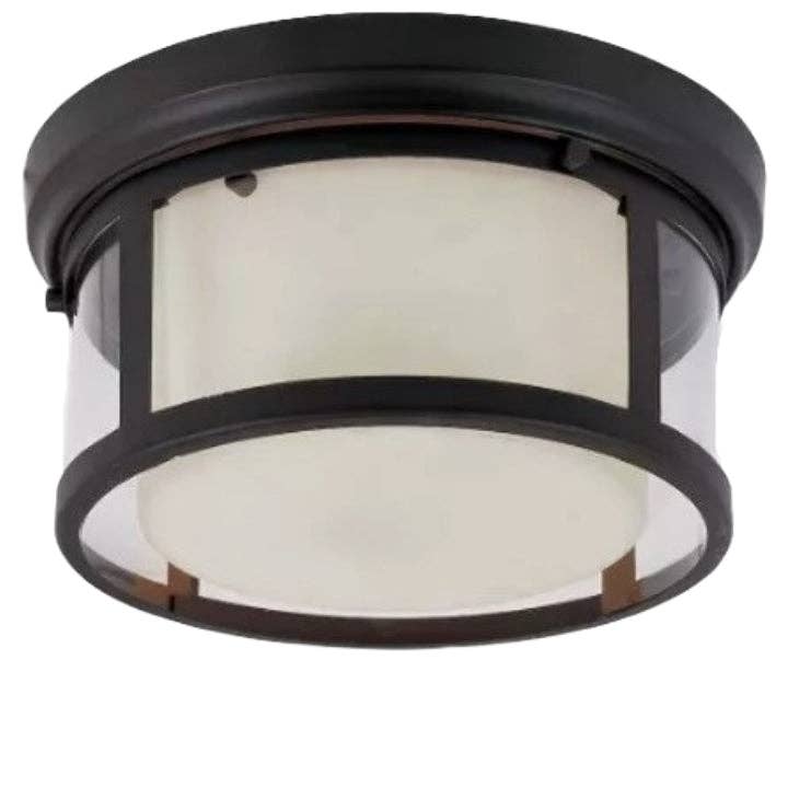13.25" RUBBED OIL BRONZE CEILING FIXTURE LIGHT C/P 1.BROW... for wholesale by GreatBuy.com