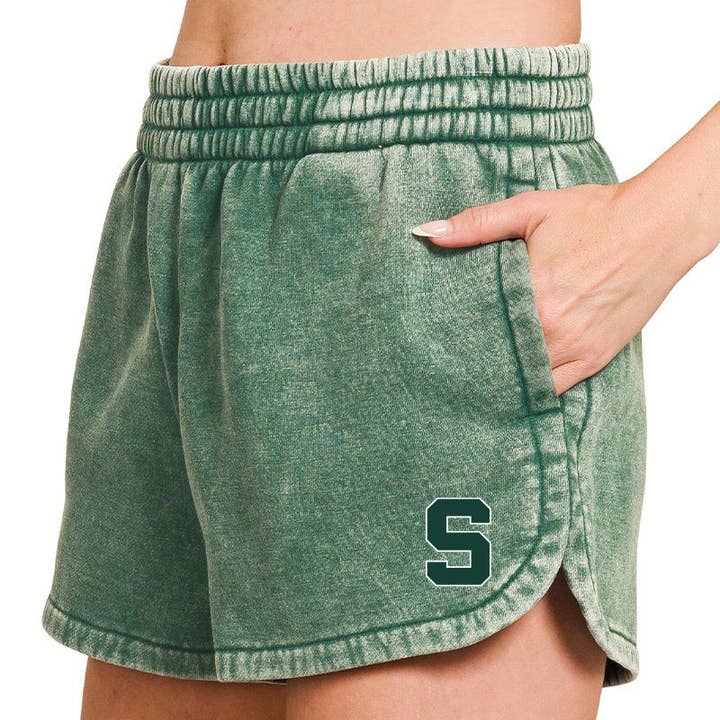 Michigan State Blitz-shorts för wholesale av Lojo Collegiate Apparel