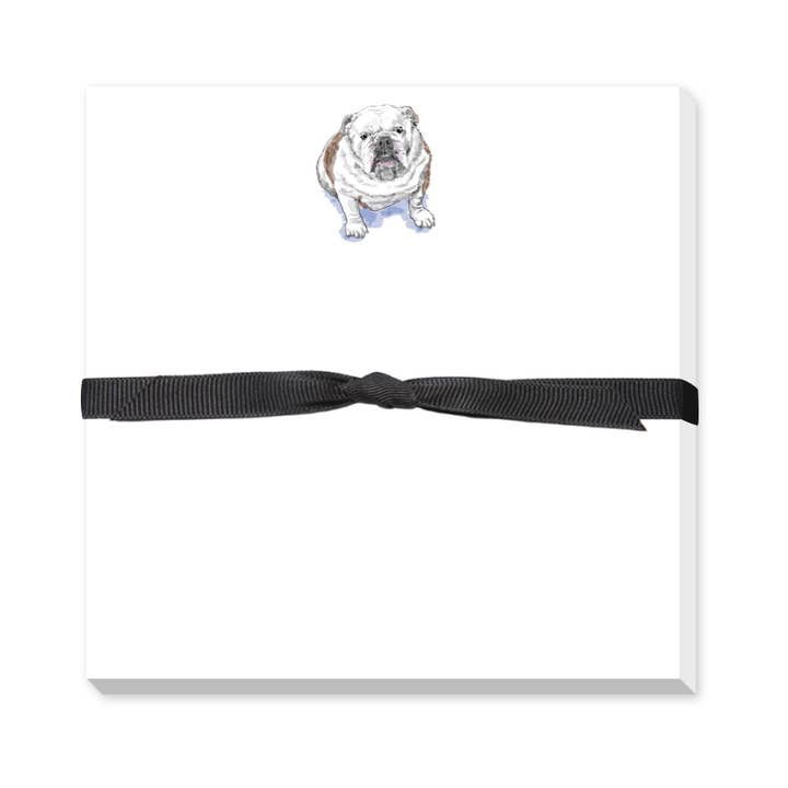 BULLDOG DOODLE NOTEPAD for wholesale by Donovan Designs