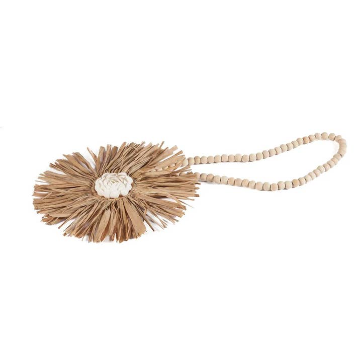 Bazar Bizar Living - Wholesale Decorative Tassel/Wall Drop - The Raffia Bunga Tassel - Natural