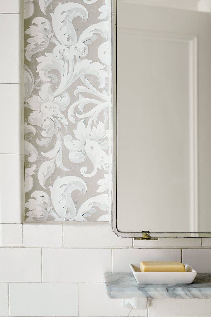 JCampbell – wholesale Wallpaper – Acanthus Beige Wallpaper Sheets1