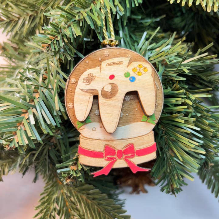 Studio Rima - Wholesale Ornament Set - Gamer Christmas Wooden Ornaments - 30pcs - Controllers6