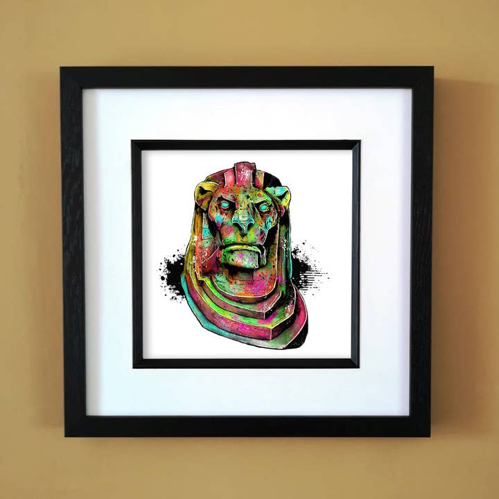 Lejontryck av Ian Jones för wholesale av Dukki Gifts