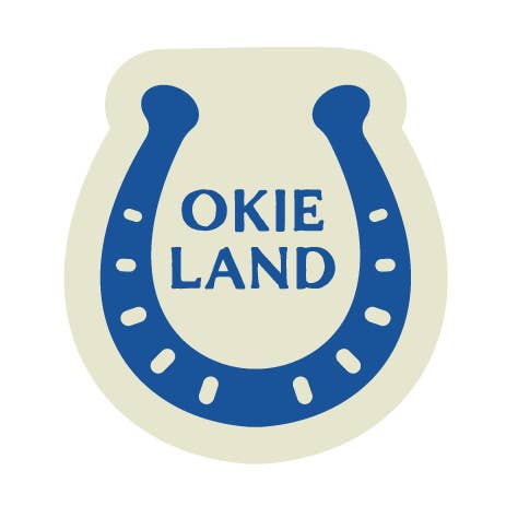 Adesivo Okie Land per la vendita all'ingrosso da parte di Tallgrass Supply Co