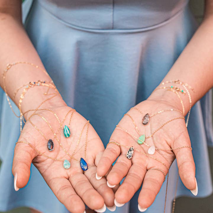 Gemstone Necklace for wholesale by Pharao Jewelry