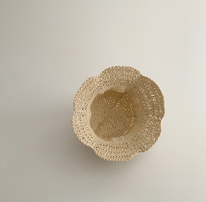 Annie & Charles – Engroshandel Bøllehat – til børn – Annie & Charles® sommerhat med papyrusblomster4