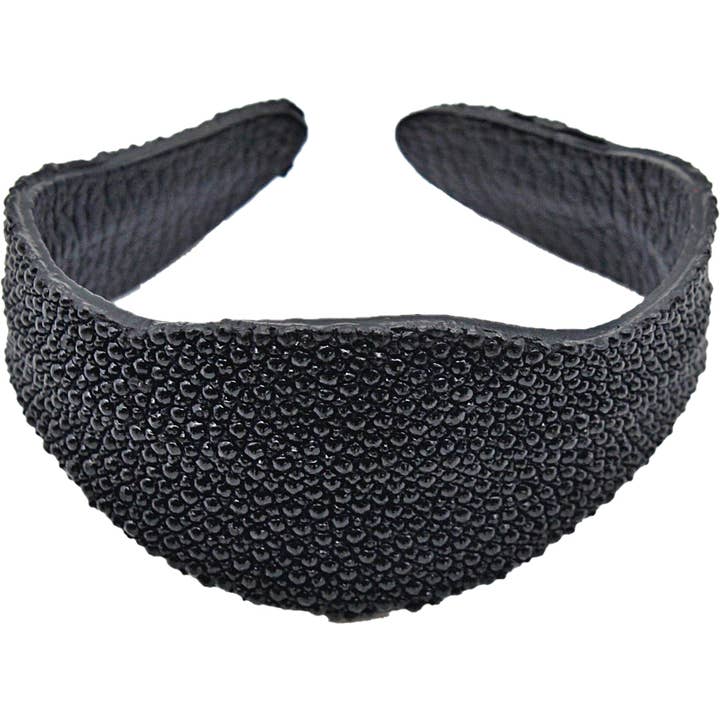 Handmade Genuine Stingray Leather Bracelet/ Bangle for wholesale by Atlas Goods By Your Needs Company