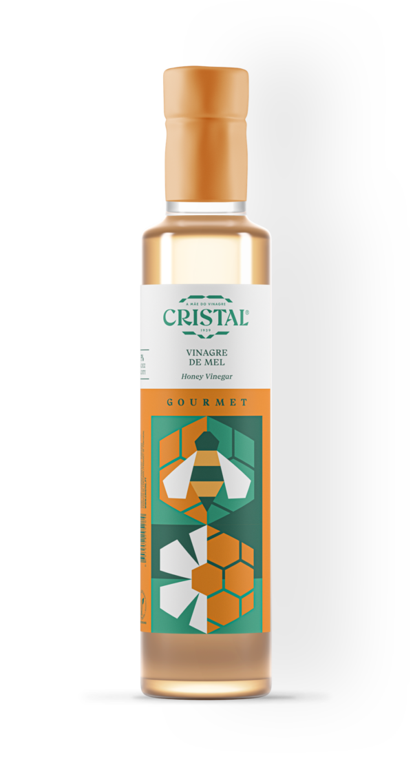 Vinagres Cristal Gourmet - Vente Vinaigre - Vinaigre gourmet au miel - 250 ml2