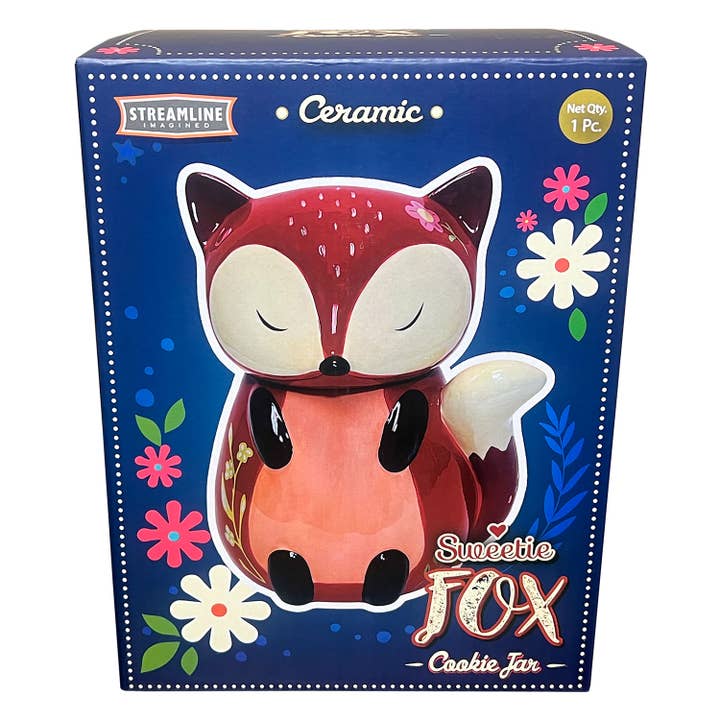Streamline – wholesale Biscuit jar – Sweetie Fox Cookie Jar