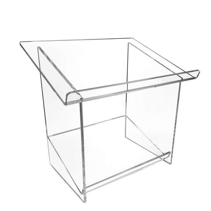 DesignStyles Home - Wholesale Book Stand - Simply Brilliant Elegant Tabletop Clear Acrylic Lectern0