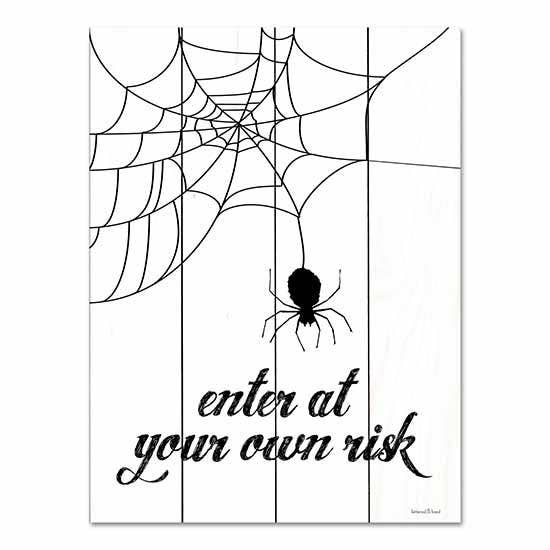 LET451PAL - Enter At Your Own Risk - 12x16 for wholesale by Penny Lane Fine Art
