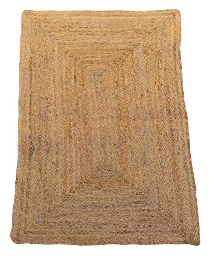 KD3762423_00 - NATURAL JUTE RECTANGULAR RUG, 120X180 for wholesale by Kbas