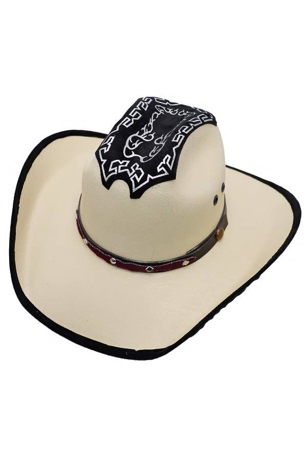Cap Zone - Wholesale Cowboy Hat - Women's - Embroidered Vaquero Western Cowboy Hat3