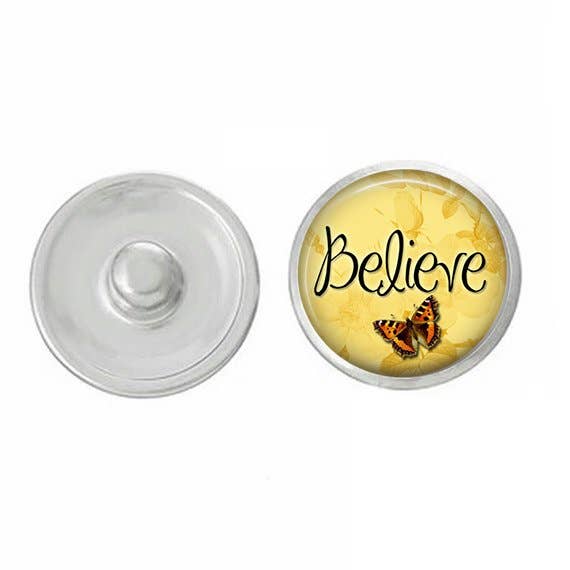 Joyería inspiradora Believe para venta al por mayor de Say It in A Snap Jewelry