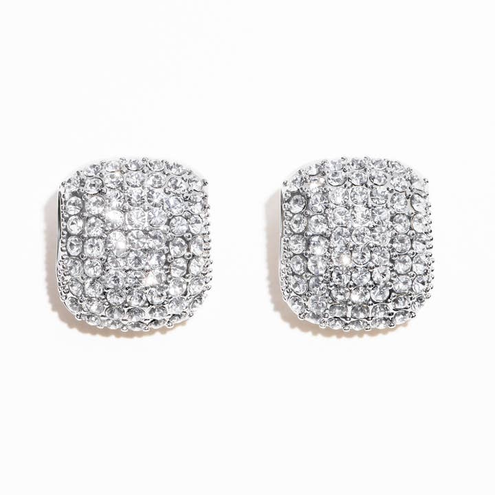 Pave Silver Bling Bling Shoe Jewelry (Set of 2) for wholesale by Kayla Elizabeth