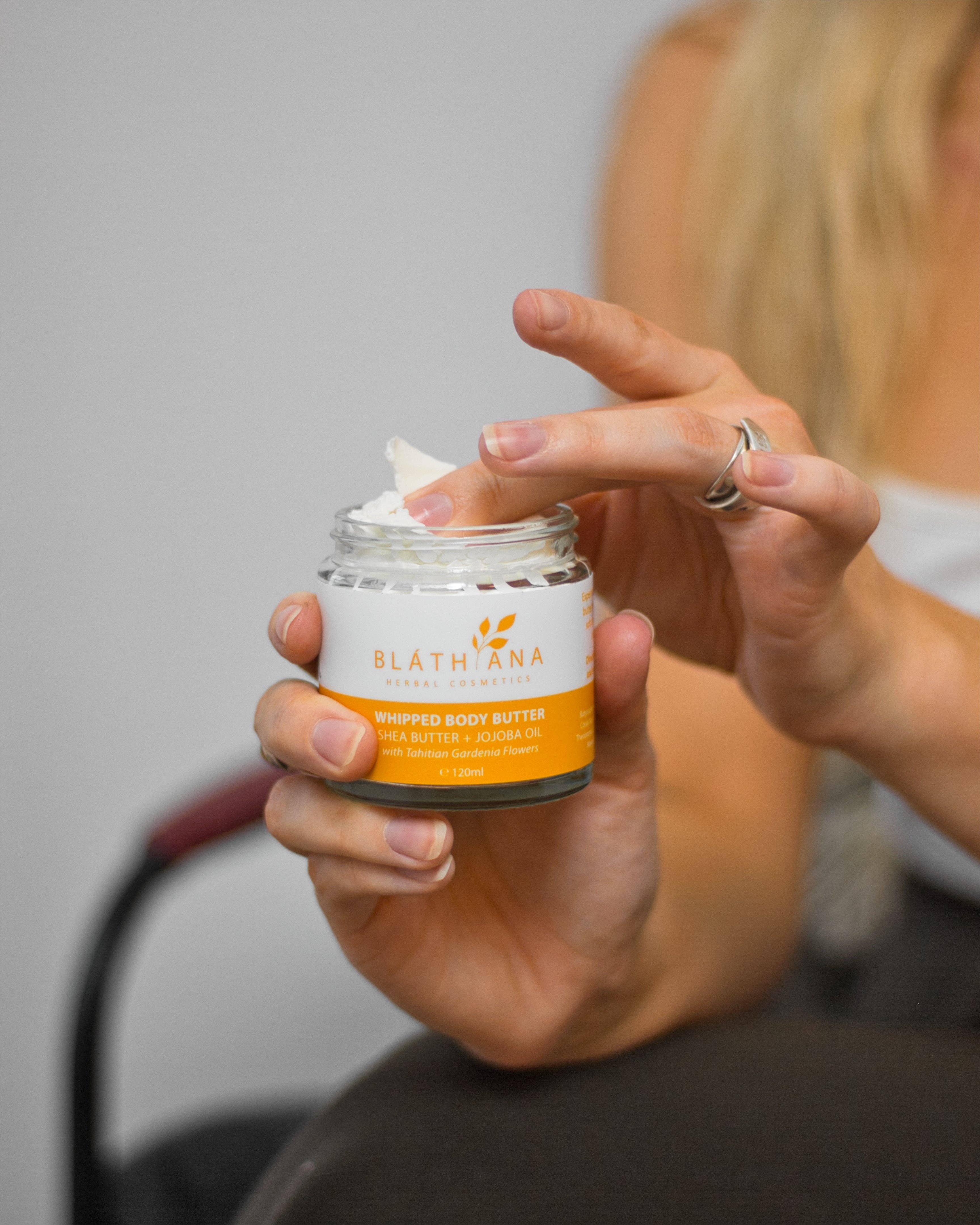 BLATHANA HERBAL COSMETICS - Wholesale Body Balm/Butter - WHIPPED BODY BUTTER - SHEA BUTTER + JOJOBA OIL2