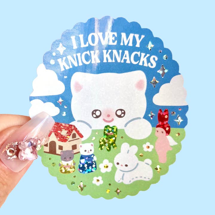 Vinyl Sticker - I Love My Knick Knacks and other Purchase Wholesale knete. Free Returns & Net 60 Terms on Faire trending on Faire.