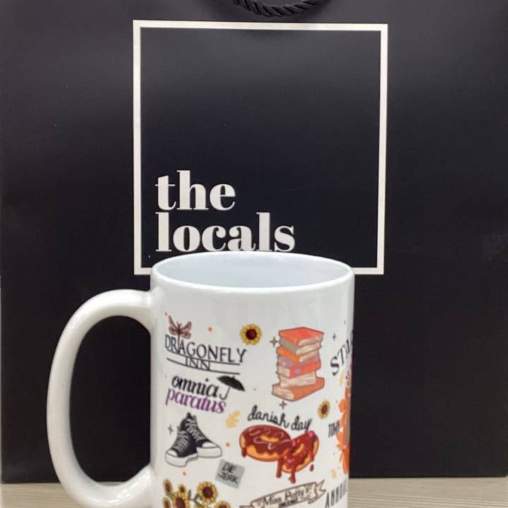 The Locals - Wholesale Coffee mug - Gilmore Girls Gazebo Collage Mug2