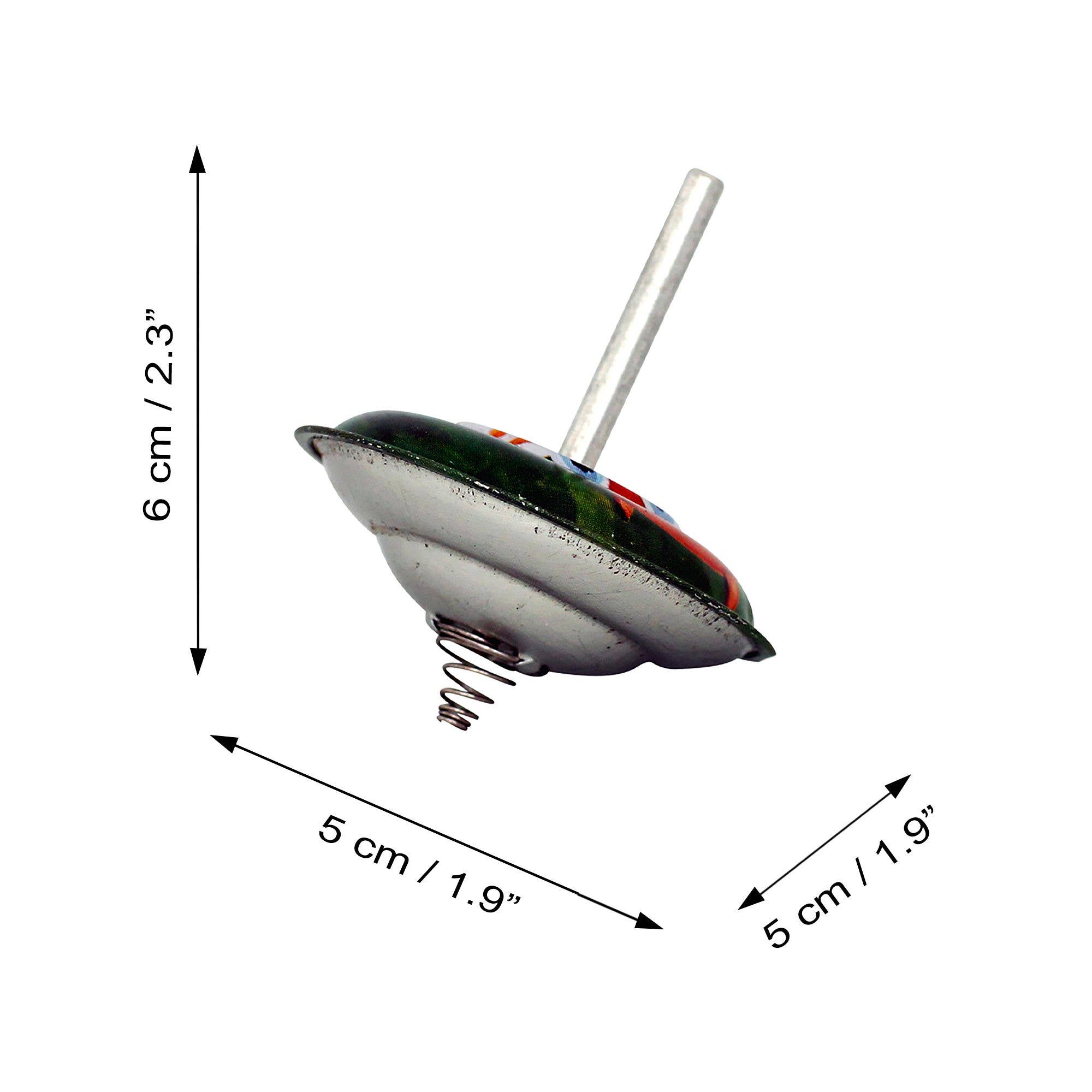 Tribal Trade GmbH - Wholesale Decorative figurine - Tin toy bouncing tops tin tops4