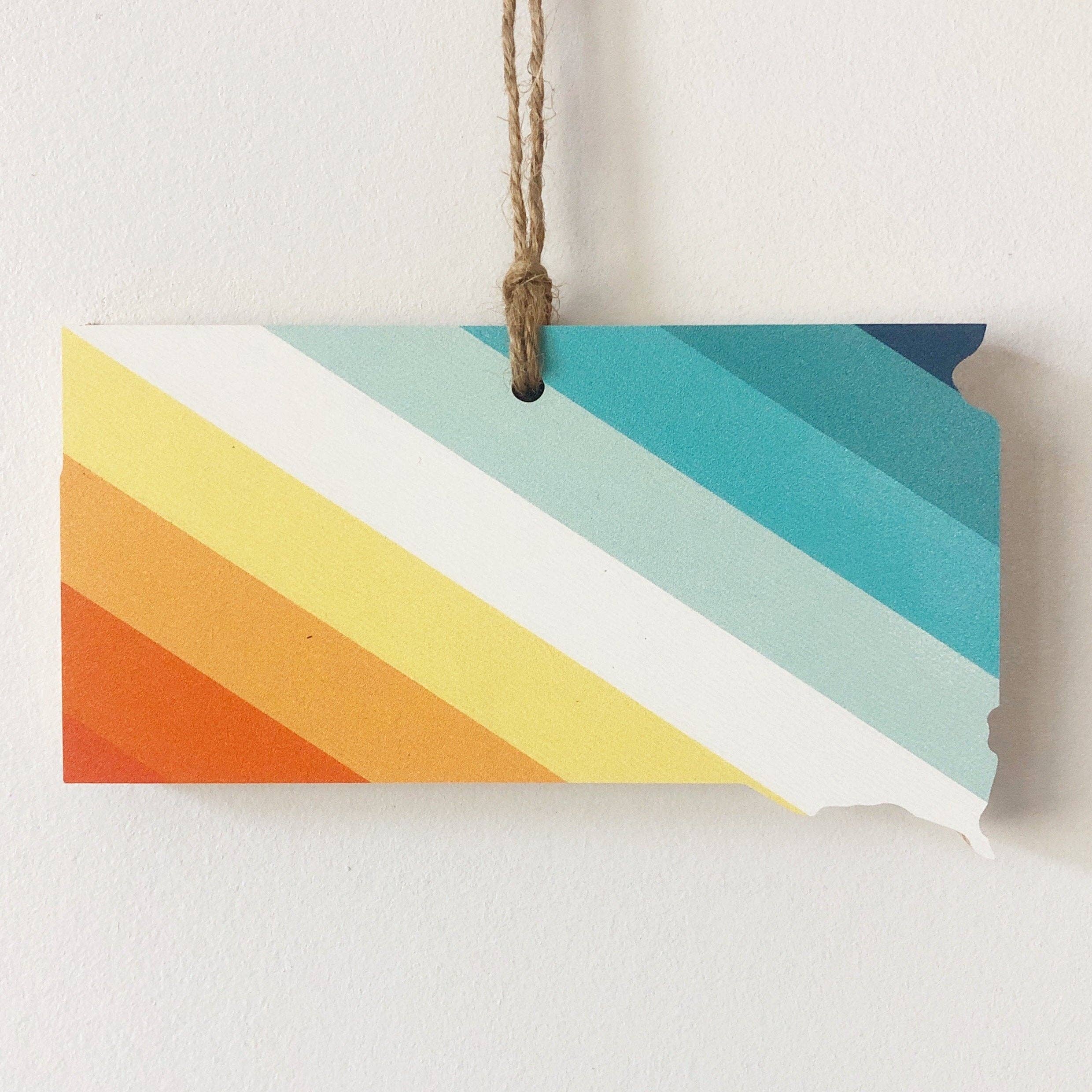 Hemlock & Heather - Wholesale Ornament - '76 Stripes State Ornaments45