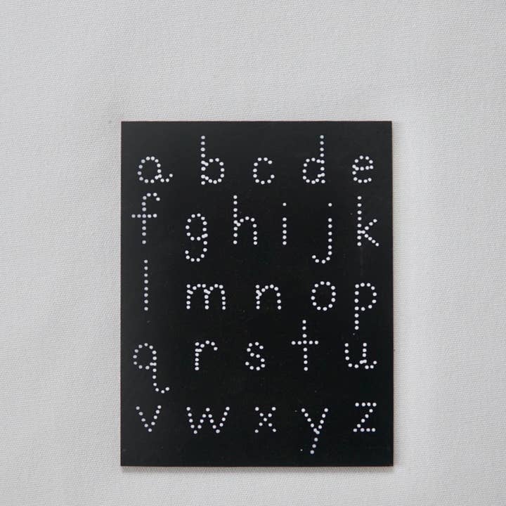 Chalk Full of Design - Wholesale Chalkboard - Travel Size Lowercase ABC Chalkboard6