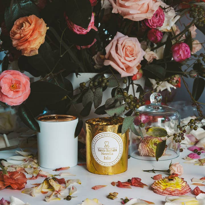 Santa Barbara Novella - Wholesale Jar/Filled Candle - Isla Candle1