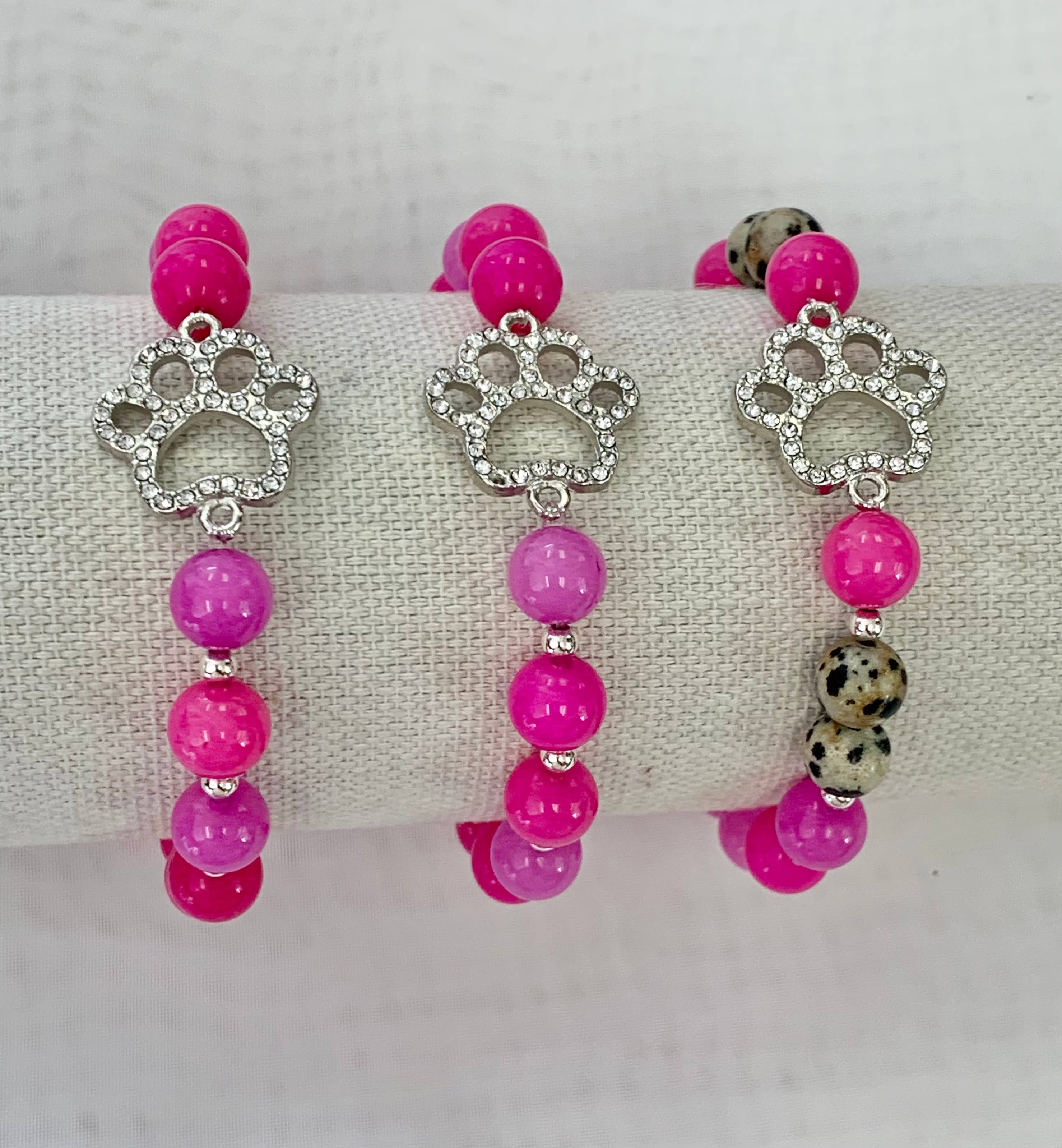 Tiffany J’adore Jewelry – wholesale Pärlarmband – valp Kärlek Tass Print Couture pärlstav Stretch armband6