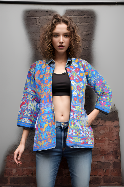 Meghcraft - Wholesale Jacket - Women's - Indian Handmade Embroidered Jacket-Women's Bohemian Jacket5