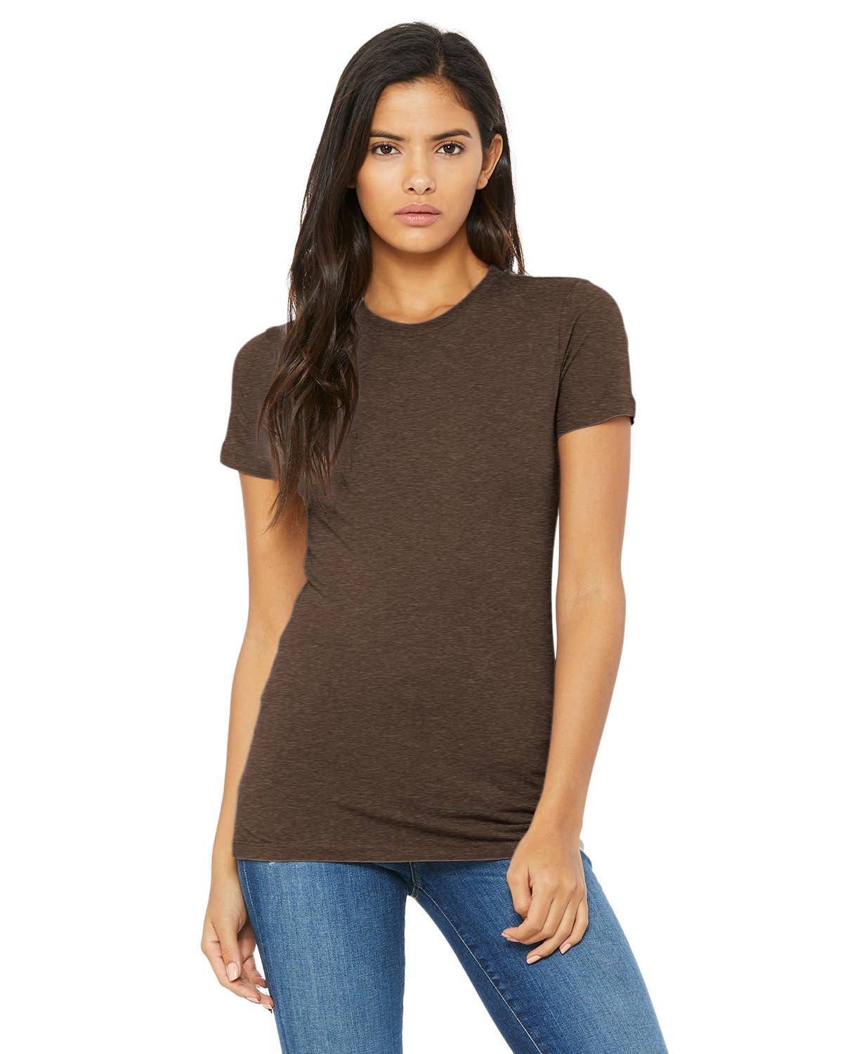 Total Apparel - Wholesale T-Shirt - Women's - Bella + Canvas 6004 - Ladies' Slim Fit T-Shirt16