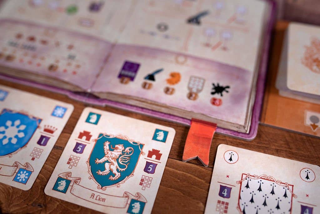 25th Century Games - Wholesale Board Game - Blazon - Heraldic Shield Design Board Game10