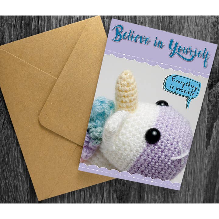Chikai Shop - Wholesale Friendship Card - Believe in yourself Greeting card, friendship card