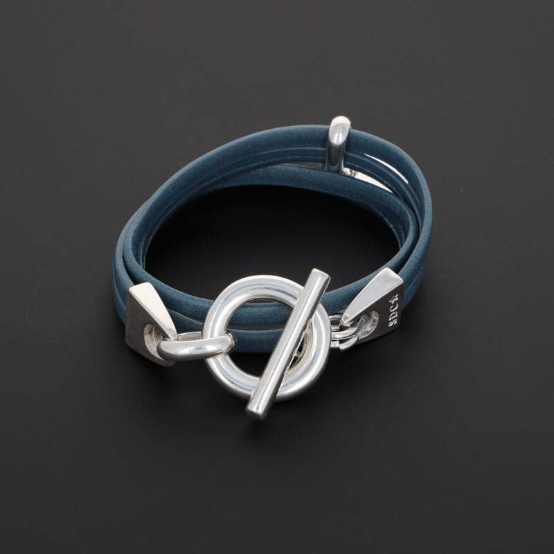 SECRET DE CUIR - Vendita all'ingrosso Bracciale a polsino - Bracciale No. 87 a doppio giro3