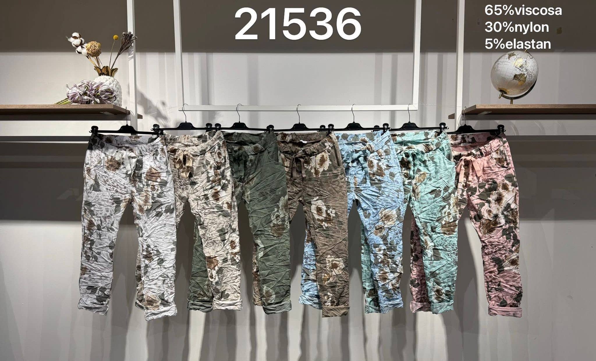 Dance in Paris - Wholesale Pants - Women's - New Print Pants1