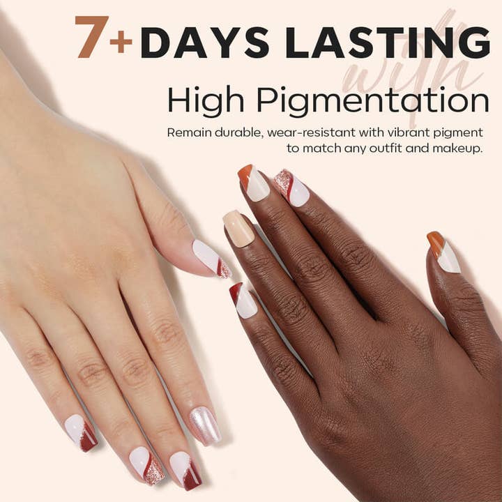 Modelones – wholesale Nagellacksset – Höstens Guld - 6 Färger Nagellack Set1