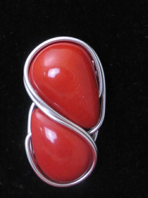 BR 172 - B2 Broken Heart Magnetic Brooch for wholesale by Designs by OC