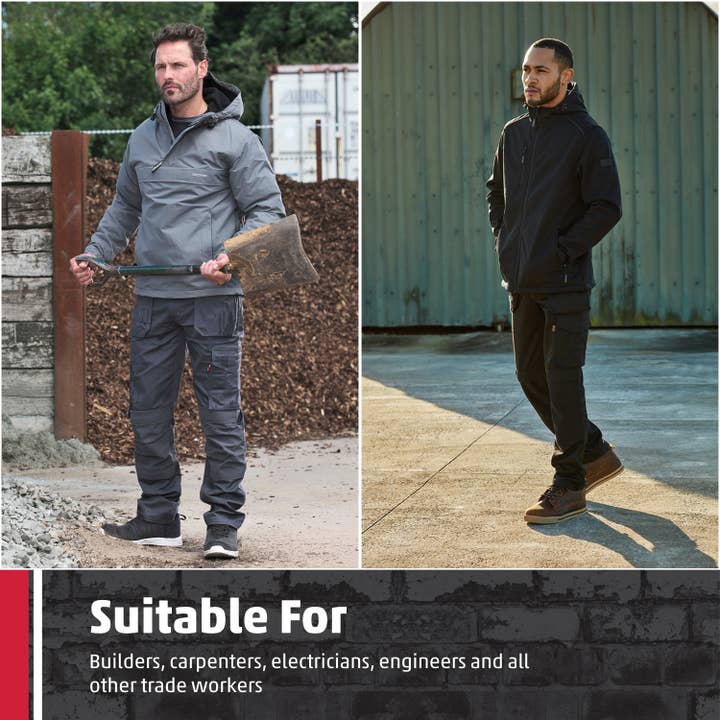 TuffStuff Workwear - Wholesale Pants - Men's - Tuffstuff Proflex Work Trousers, Slim Fit Cargo Trousers7