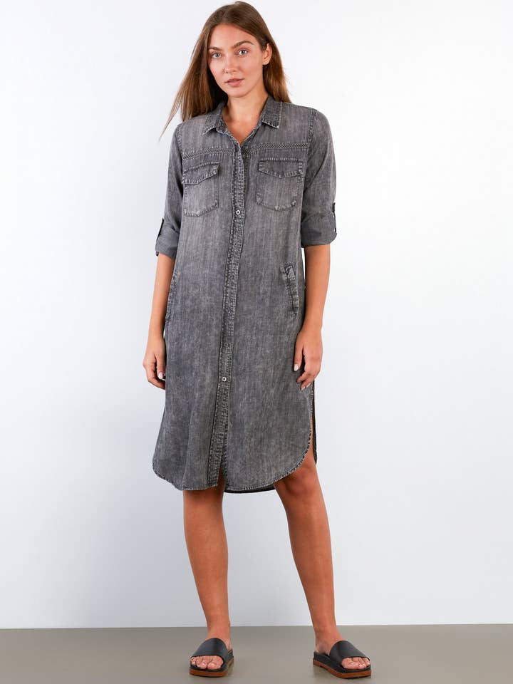 Vestido-camisa BT por atacado de Billy T