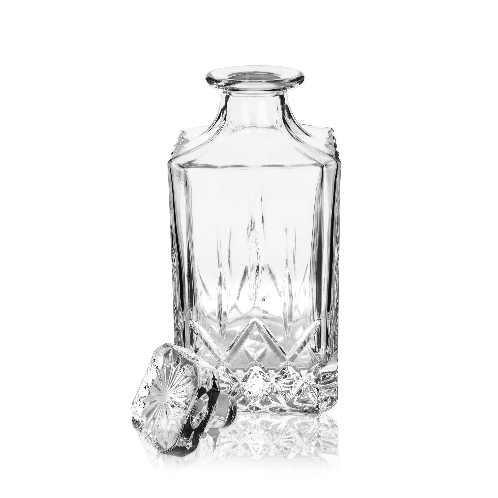 Viski - Wholesale Decanter - Admiral™ Vintage Style Crystal Liquor Decanter2