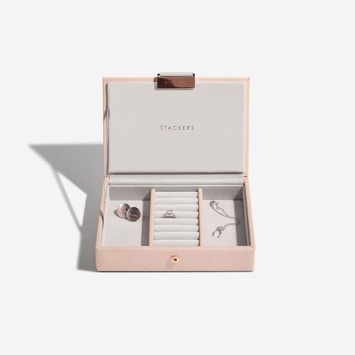 Stackers - Wholesale Jewelry Box/Organizer - Blush Pink Mini Jewellery Box
