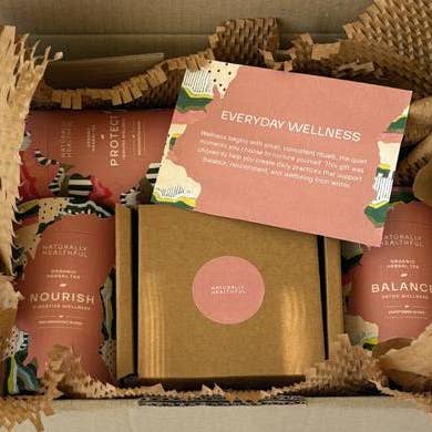 Naturally Healthful - Wholesale Gift bag set/pack - Everyday Wellness Gift Set5