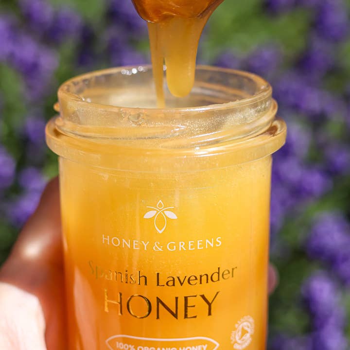 Honey & Greens – wholesale Honey – Spanish Raw Organic Lavender Honey 1