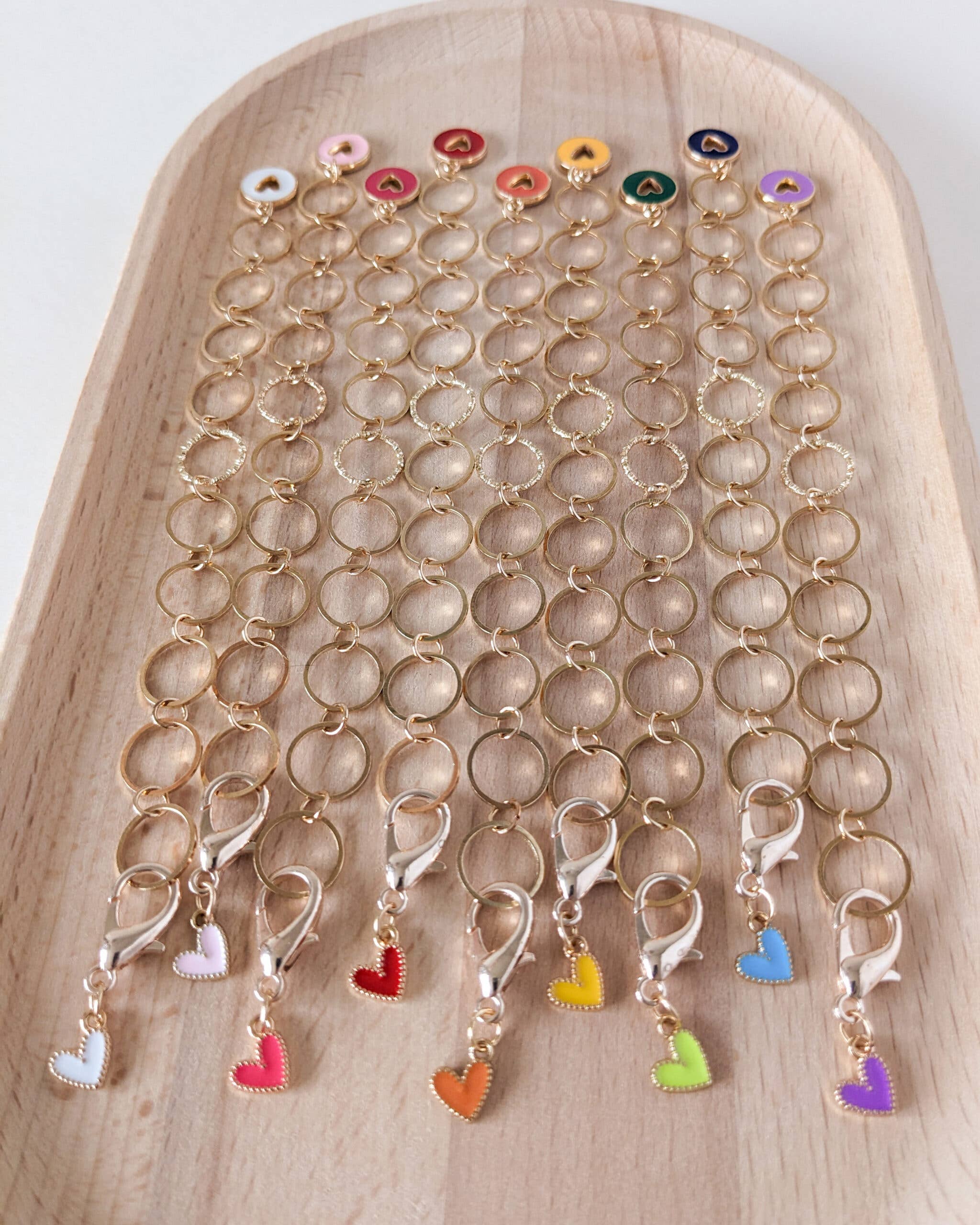 Hello Kim - Kim Chui - Wholesale Knitting/Crochet Supplies - Row counter Little hearts6