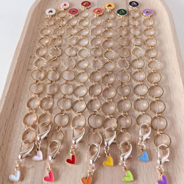 Hello Kim - Kim Chui - Wholesale Knitting/Crochet Supplies - Row counter Little hearts6