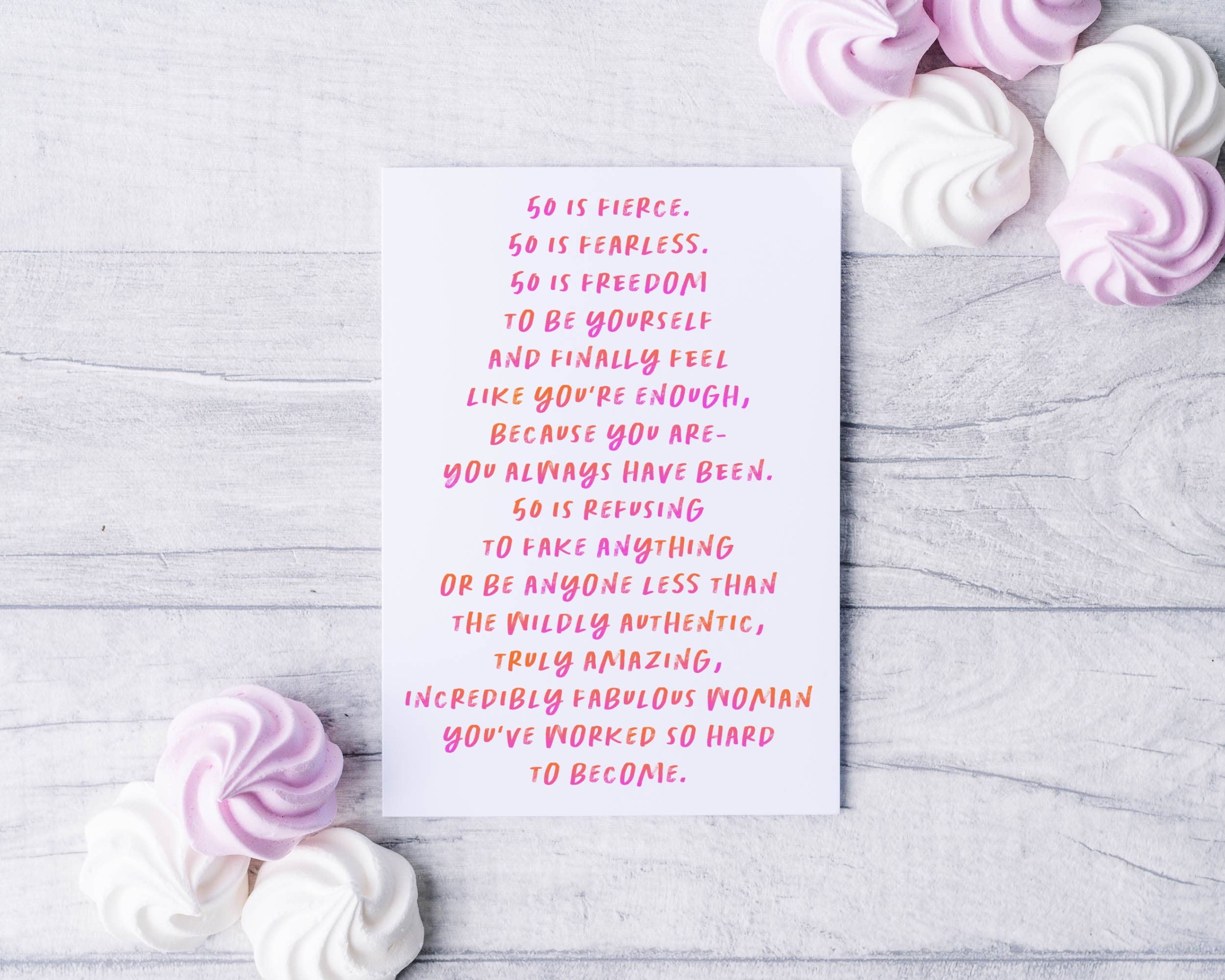 Card & Story – Großhandel Geburtstagskarten – Karte zum 50. Geburtstag2