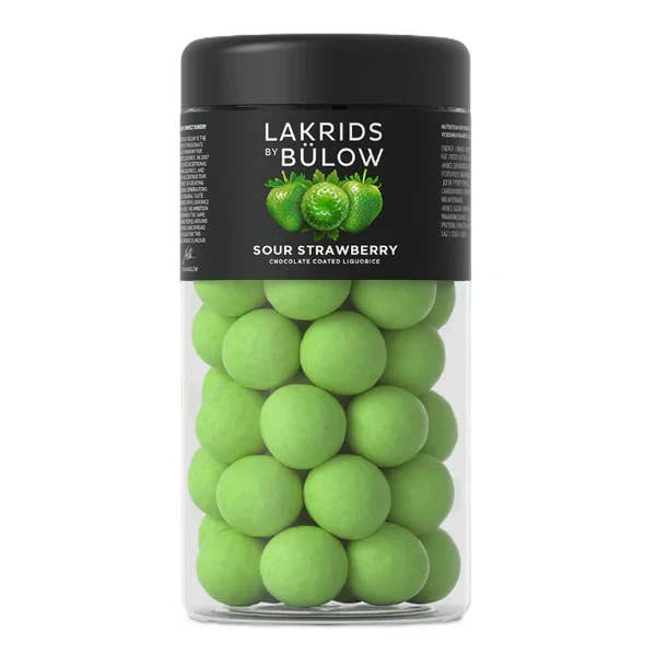 Sweetish- Swedish Candy Wholesale – wholesale Liquorice – Lakrids by Bülow - Sour Strawberry 10.4oz